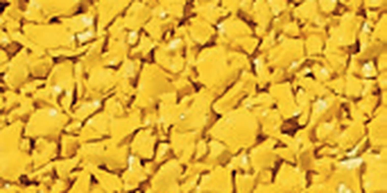 EPDM-Granulat Zitronengelb, Farbnummer 92005