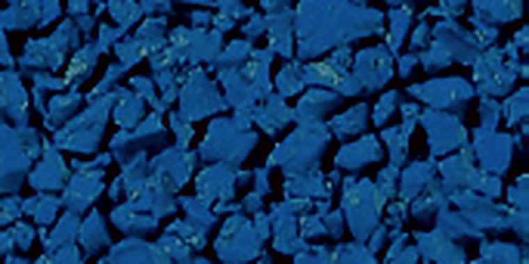 EPDM-Granulat Regenbogenblau, Farbnummer 92025