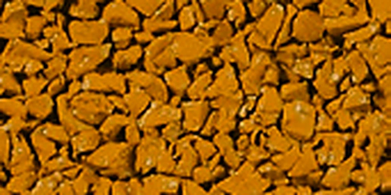 EPDM-Granulat Erdgelb, Farbnummer 92028