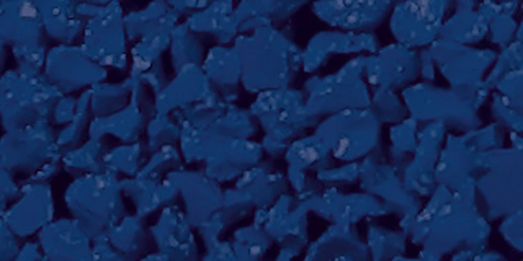 EPDM-Granulat Herthablau, ähnlich RAL 5002