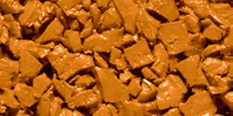 EPDM-Granulat Melonengelb, ähnlich RAL 1028