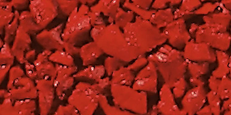EPDM-Granulat Chilirot, ähnlich RAL 3020