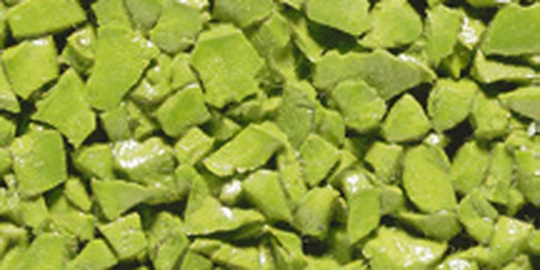 EPDM-Granulat Limettengrün, ähnlich RAL 6018